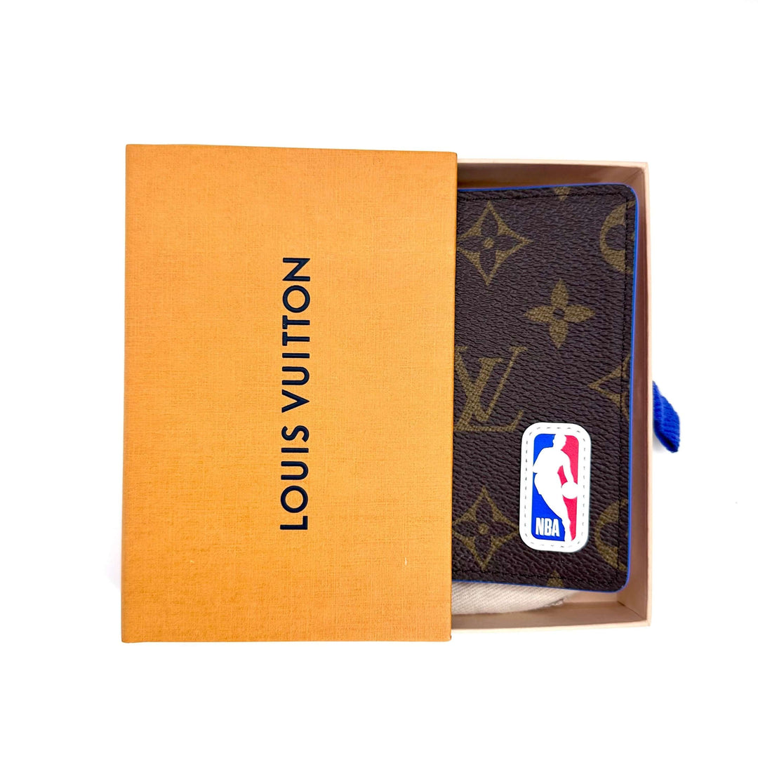 Authentic Louis Vuitton x NBA Monogram Pocket Organizer in box