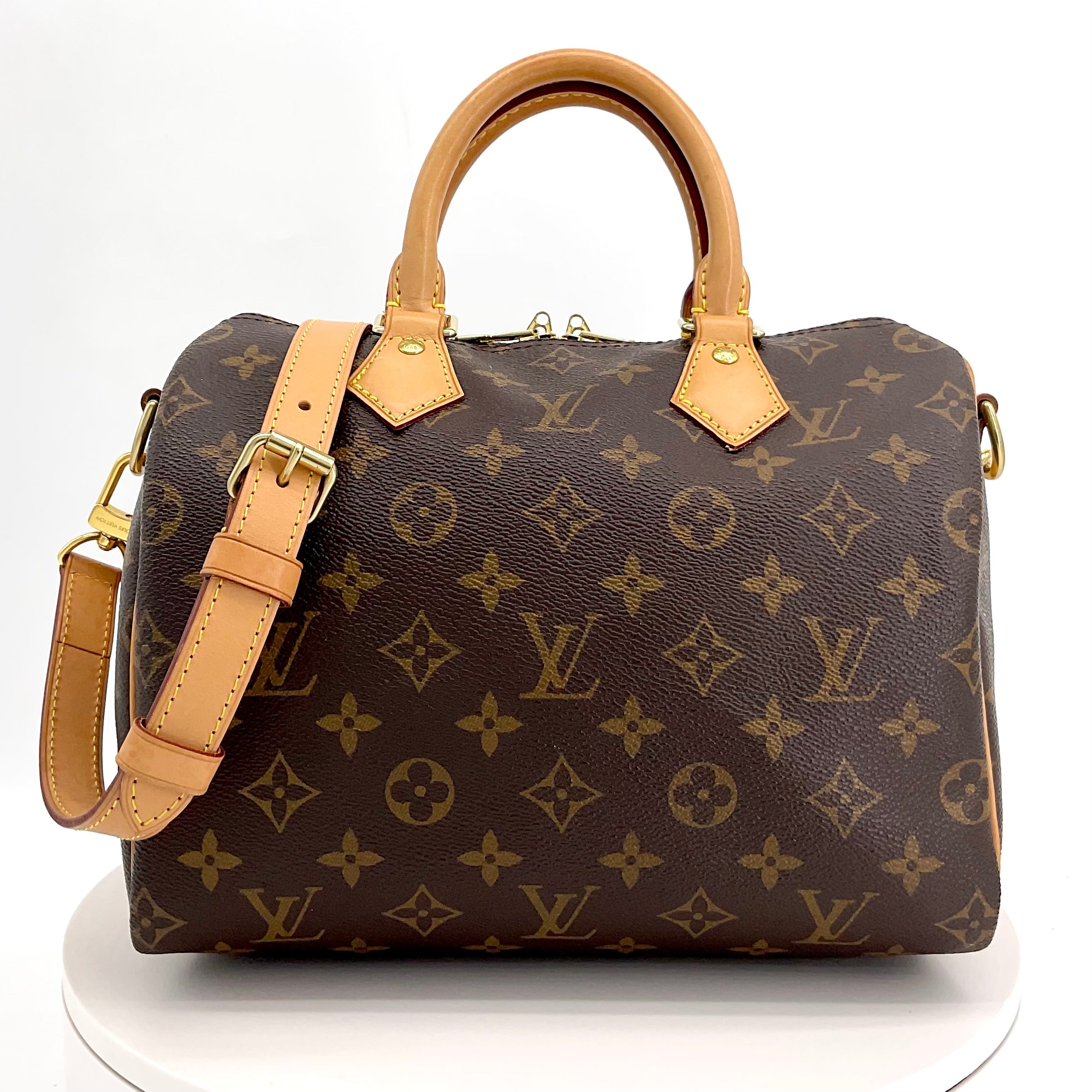 LOUIS VUITTON Speedy 25 Bandouliere Monogram – LuxLoveLouis